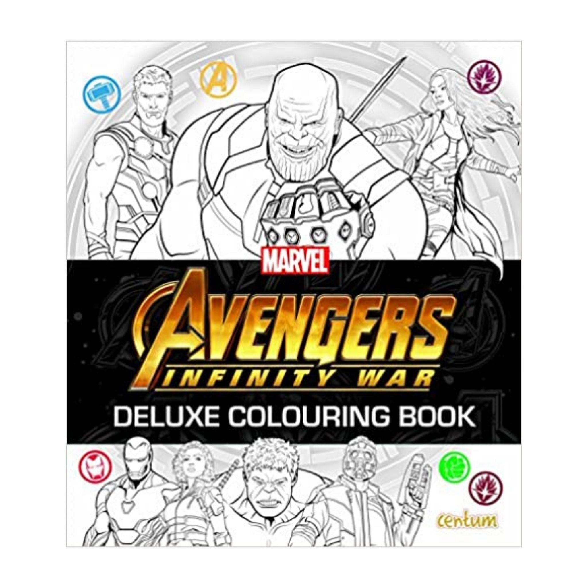 Avengers Infinity War Deluxe Colouring